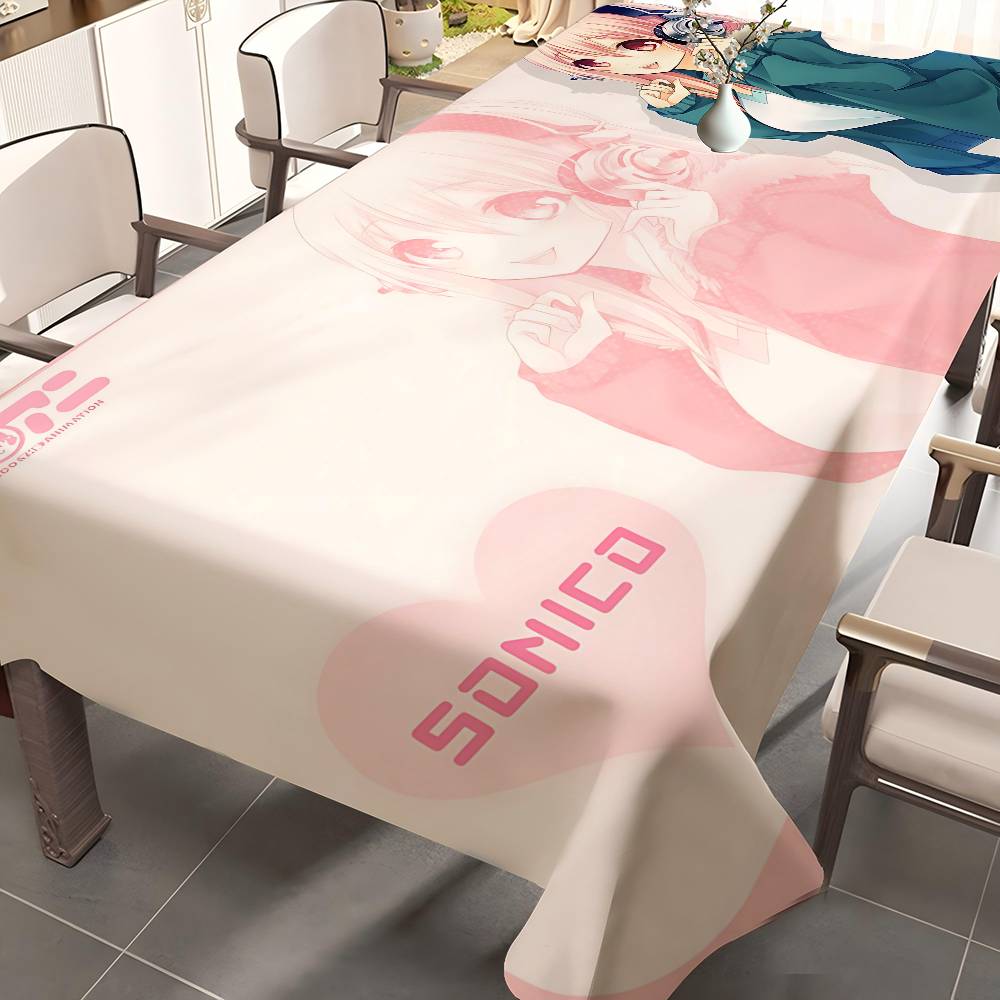 Home Textiles Today News - Аниме S-Super S-Sonico Музыкальная Девочка Скатерть