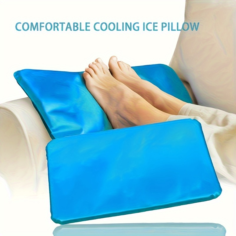 Cooling Pillow Gel - Синяя гелевая охлаждающая подушка, портативная подушка