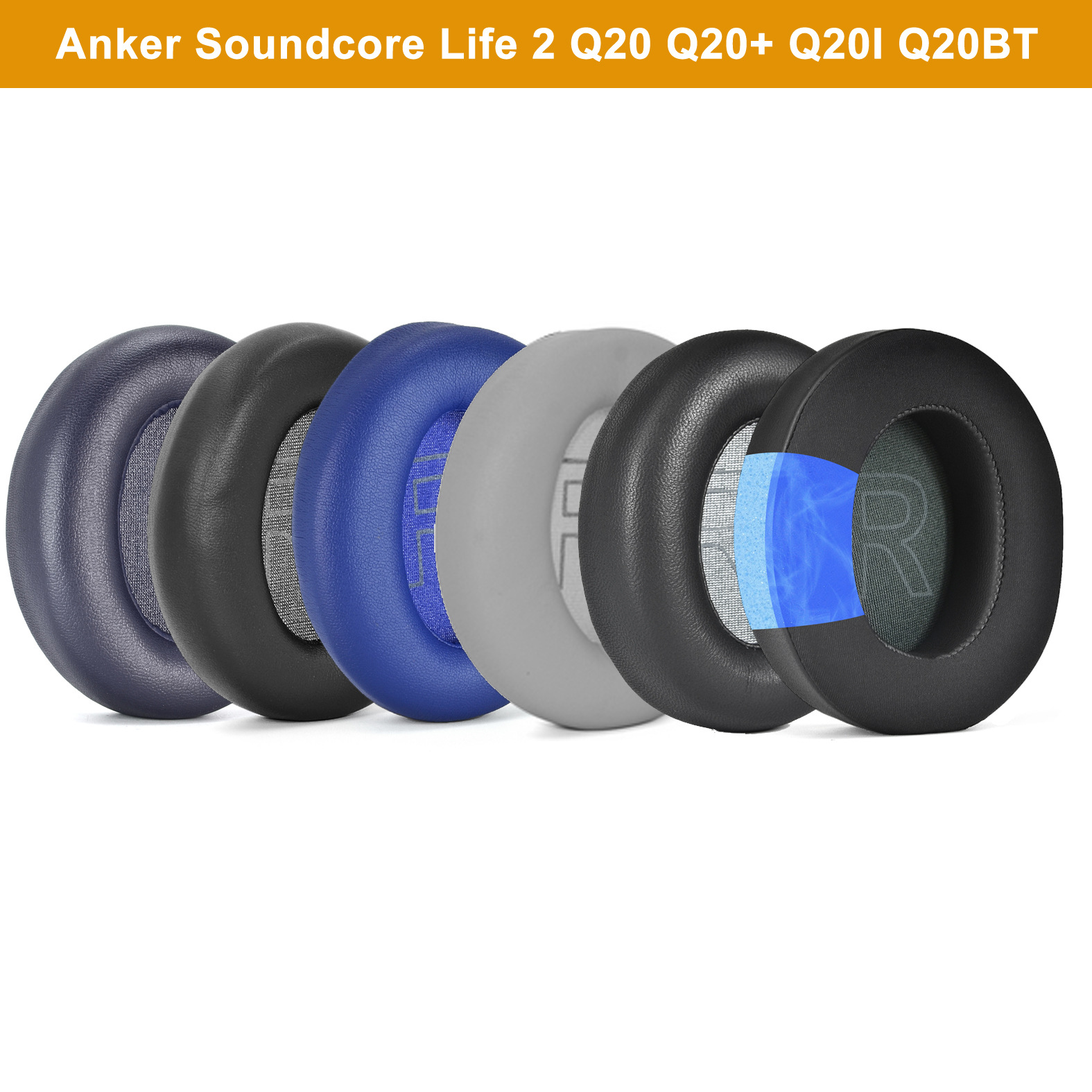 Cooling Pillow Gel - Сменные амбушюры для наушников Anker Soundcore