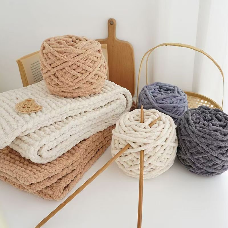 3 шт., 300 г, синельная пряжа, – обзор и цена Wool Blanket Herringbone