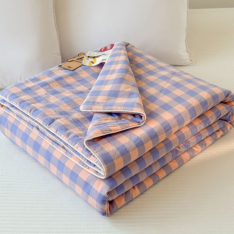 Японское летнее одеяло в клетк – обзор и цена Japanese Home Textiles