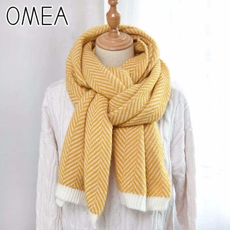 OMEA 2019 кашемировый шарф зим – обзор и цена Wool Blanket Herringbone
