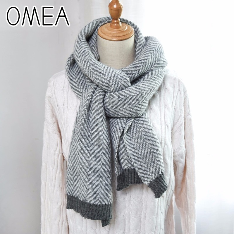 OMEA 2019 кашемировый шарф зим – обзор и цена Wool Blanket Herringbone
