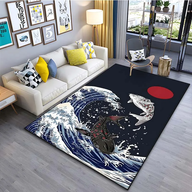 Японский художественный ковер  – обзор и цена Japanese Home Textiles